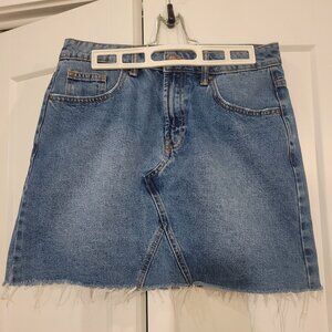 Denim Co. jeans mini skirt